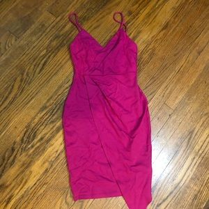 Pink bodycon dress S